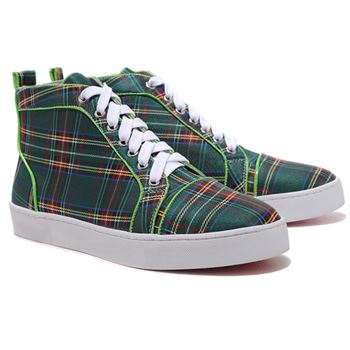 Christian Louboutin Louis TarTaupe Sneakers Green