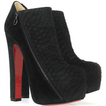 Christian Louboutin 4A 140mm Ankle Boots Black