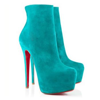 Christian Louboutin Daf Booty 160mm Ankle Boots Caraibes