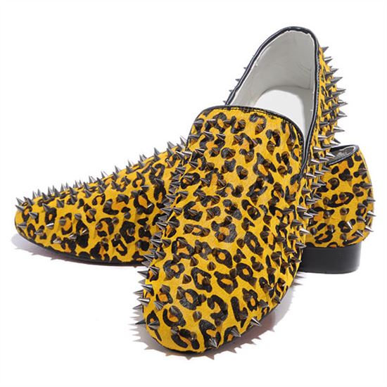 Christian Louboutin Rollerboy Spikes Loafers Gold, Christian Louboutin Shoes, Christian Louboutin
